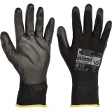 CERVA Pracovní rukavice BUNTING BLACK